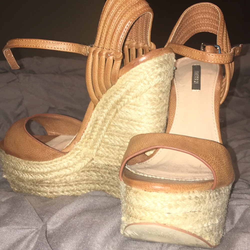 Tan wedges
